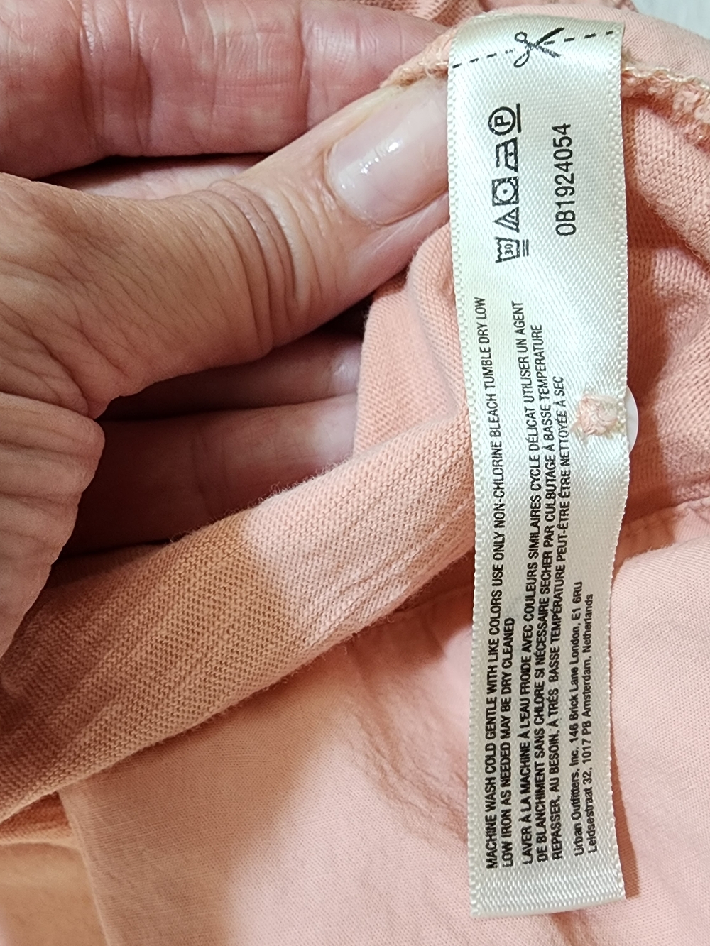 Anthropologie Daily Practice Island Sleeveless Maxi Dress S Peach Pink Cotton - Picture 13 of 16